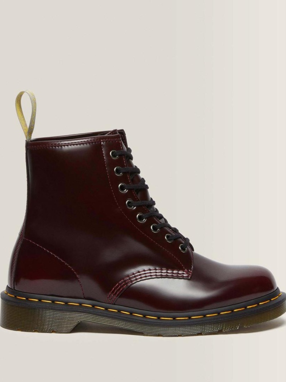 Dr. Martens 8-Eye Lace-Up Boot in Dark Cherry vegan 1460 Sz 6
